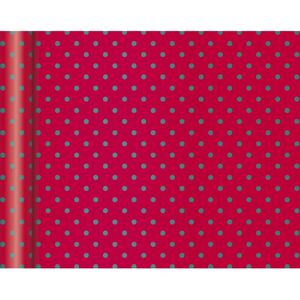 Papier do prezentów Clairefontaine - Pois Zielony-Czerwony - 80g - 5m Papier do prezentów Clairefontaine - Pois Zielony-Czerwony - 80g - 5m