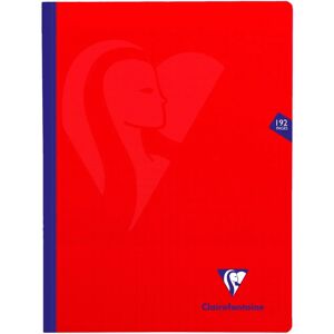 Cahier Mimesys Clairefontaine 24x32cm 192 pages Rouge - Publicité Cahier Mimesys Clairefontaine 24x32cm 192 pages Rouge - Publicité