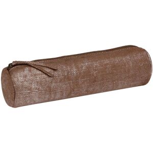 Estuche de lápiz de cuero Clairefontaine 410035C - Plateado Estuche de lápiz de cuero Clairefontaine 410035C - Plateado