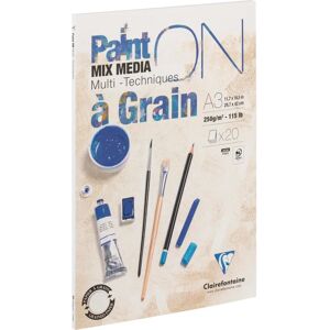 Clairefontaine Model PaintOn - Double-sided Textured Art Paper - A3 Clairefontaine Model PaintOn - Double-sided Textured Art Paper - A3