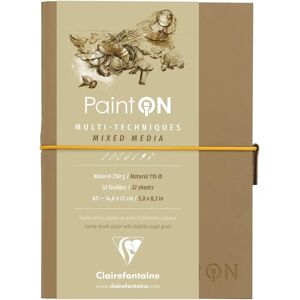 Clairefontaine Natural Paint'ON Sketchbook - Thick Paper for Artists Clairefontaine Natural Paint'ON Sketchbook - Thick Paper for Artists