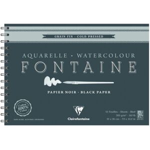 Clairefontaine 975313C Art Paper - Professional Quality - 12 Sheets Clairefontaine 975313C Art Paper - Professional Quality - 12 Sheets