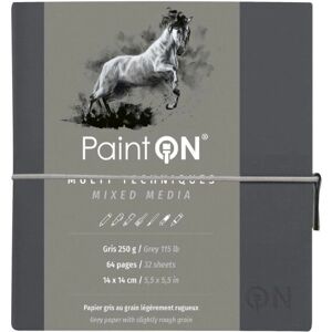 Clairefontaine 975433C Sketchbook - Multi-technique - Gray Clairefontaine 975433C Sketchbook - Multi-technique - Gray