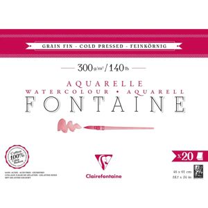 Clairefontaine Fontaine D. Vert 20F 46x61cm 300g Bloc de papier - Bloc de papier - Publicité Clairefontaine Fontaine D. Vert 20F 46x61cm 300g Bloc de papier - Bloc de papier - Publicité