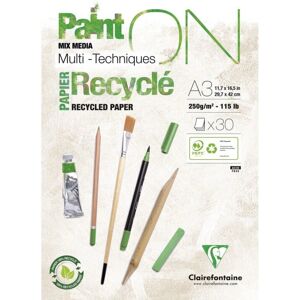 Clairefontaine 975742C kunstpapir - Tyk, Genbrug, Flere teknikker Clairefontaine 975742C kunstpapir - Tyk, Genbrug, Flere teknikker