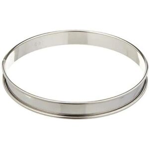 Matfer Stainless Steel Tart Circle - 28cm Diameter - Professional Quality Matfer Stainless Steel Tart Circle - 28cm Diameter - Professional Quality