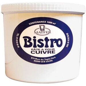 Pasta lucidante 1L per rame - Matfer Pasta lucidante 1L per rame - Matfer