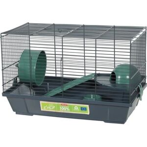 Zolux Jaula para Hámster - Plástico Reciclado Eco - 50cm - Verde Zolux Jaula para Hámster - Plástico Reciclado Eco - 50cm - Verde
