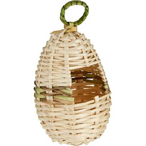 Nid en Osier en Forme de Poire Exotique - Zolux - Publicité Nid en Osier en Forme de Poire Exotique - Zolux - Publicité