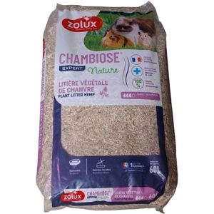 ZOLUX Chambiose Nature - Litière pour petits animaux - 60L - Publicité ZOLUX Chambiose Nature - Litière pour petits animaux - 60L - Publicité