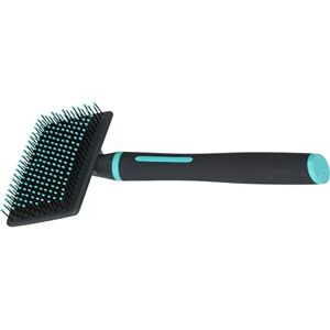 Zolux Anah Soft Slicker Hundeborste - Groß - Türkis Mehrfarben Zolux Anah Soft Slicker Hundeborste - Groß - Türkis Mehrfarben