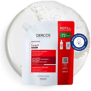 L'OREAL BEAUTE DERMATOLOG VICHY Dercos Energy + Shampooing Energisant Eco-Recharge 400 ml - Hair Loss Shampoo L'OREAL BEAUTE DERMATOLOG VICHY Dercos Energy + Shampooing Energisant Eco-Recharge 400 ml - Hair Loss Shampoo
