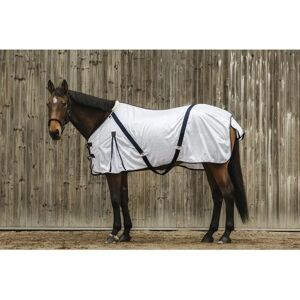 EQUITHEME Drap anti-insectes pour chevaux - Maillage blanc 6'6 - 145 cm - Publicité EQUITHEME Drap anti-insectes pour chevaux - Maillage blanc 6'6 - 145 cm - Publicité