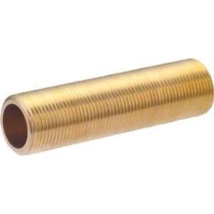 Raccordo in ottone per parete - Filettatura maschio 3/4" - 100mm Raccordo in ottone per parete - Filettatura maschio 3/4" - 100mm