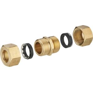 NOYON & THIEBAULT - Giunzione con giunto misto, uguale, ø18 - Ø18 - mixed joint - Fitting NOYON & THIEBAULT - Giunzione con giunto misto, uguale, ø18 - Ø18 - mixed joint - Fitting