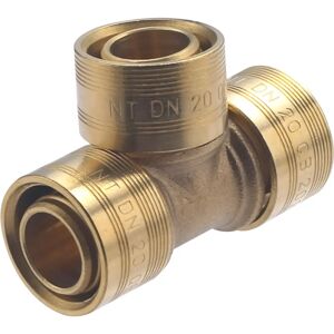 Noyon & Thiebault - Tee in ottone per tubo da 20mm - Ottone - 3190-20L1 Noyon & Thiebault - Tee in ottone per tubo da 20mm - Ottone - 3190-20L1