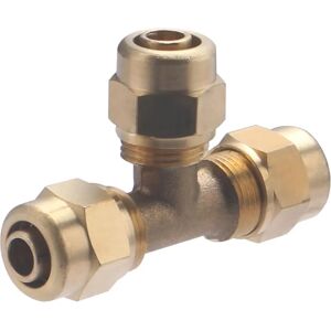 Tee di compressione Noyon&thiebault per tubo da 12mm - P12-50012L1 Tee di compressione Noyon&thiebault per tubo da 12mm - P12-50012L1