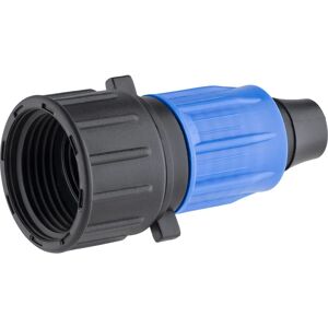 Connecteur de Jardin Aroz - Tuyau de goutte à goutte 16mm - Femelle 3/4 - Pivotant - Publicité Connecteur de Jardin Aroz - Tuyau de goutte à goutte 16mm - Femelle 3/4 - Pivotant - Publicité