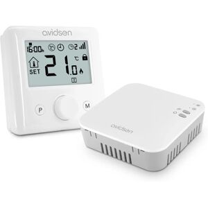 AVIDSEN HomeFlow WL Draadloze Wi-Fi Thermostaat - Compatibel met Google & Alexa AVIDSEN HomeFlow WL Draadloze Wi-Fi Thermostaat - Compatibel met Google & Alexa