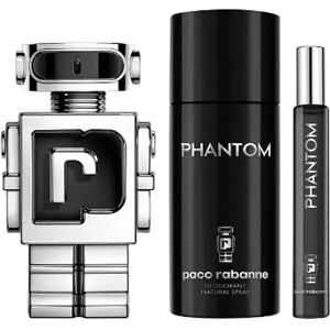 Paco Rabanne Phantom Eau De Toilette Set - 3 Pieces Paco Rabanne Phantom Eau De Toilette Set - 3 Pieces