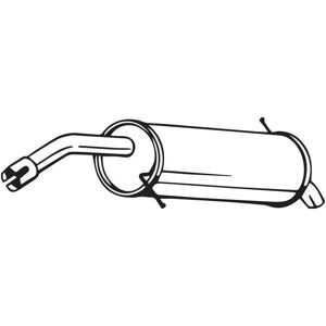 BOSAL 154-503 Päästövaimennin Ford Ecosport Mk2 BOSAL 154-503 Päästövaimennin Ford Ecosport Mk2
