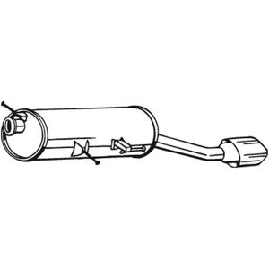 Silenciatore Posteriore Bosal 190-169 - Silenziatore Silenciatore Posteriore Bosal 190-169 - Silenziatore