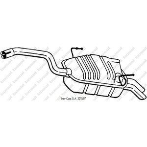 Bosal 190-903 Pakoputkisto - Auton pakoputki Bosal 190-903 Pakoputkisto - Auton pakoputki