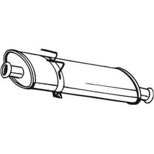 Bosal 200-825 Välikevy - Pakoputkisto Bosal 200-825 Välikevy - Pakoputkisto