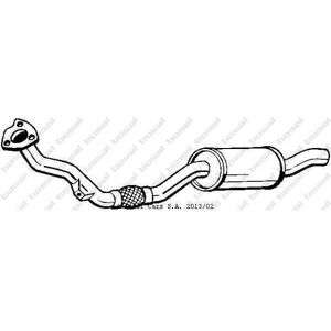 Bosal Etuohjaimen katalysaattori VW Audi 8d0253209c - Pakoputkiston osa Bosal Etuohjaimen katalysaattori VW Audi 8d0253209c - Pakoputkiston osa