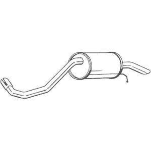 Bosal Pakoputken vaimennin VW Fox - OEM 5Z6253609C/M - Kestävä teräs Bosal Pakoputken vaimennin VW Fox - OEM 5Z6253609C/M - Kestävä teräs