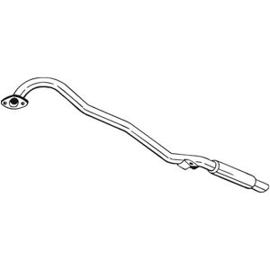 Bosal 278-551 Takapäästöjärjestelmä - Pakoputki Bosal 278-551 Takapäästöjärjestelmä - Pakoputki