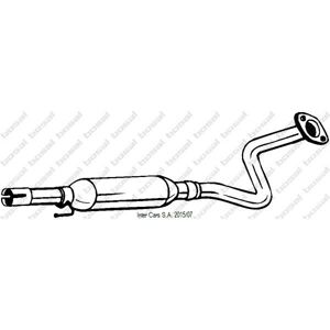 Bosal 284-585 Silenziatore di scarico - Silenziatore di scarico Bosal 284-585 Silenziatore di scarico - Silenziatore di scarico