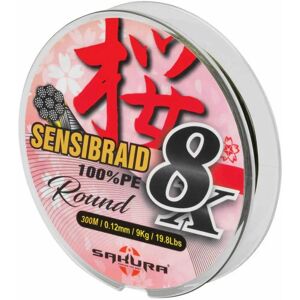 Sakura Sakura Sensibraid 8x Braided Line 300 M Verde - Fishing Line Sakura Sakura Sensibraid 8x Braided Line 300 M Verde - Fishing Line