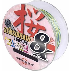 Línea Trenzada Sensibraid 8x Sakura - Pesca Línea Trenzada Sensibraid 8x Sakura - Pesca