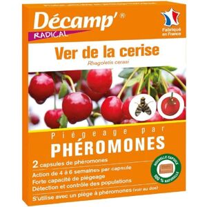Décamp' Phéromone contre le ver de la cerise - Contrôle naturel - Publicité Décamp' Phéromone contre le ver de la cerise - Contrôle naturel - Publicité