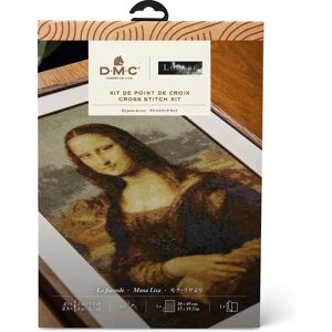 DMC Mona Lisa Korsstygnsset - Louvre Museum - Konstverk DMC Mona Lisa Korsstygnsset - Louvre Museum - Konstverk