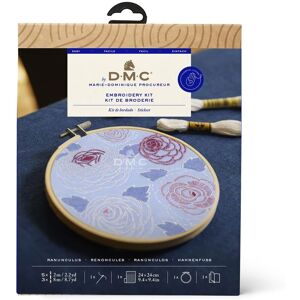 DMC Marie-Dominique Procureur Ranunculus Embroidery Kit - Easy DMC Marie-Dominique Procureur Ranunculus Embroidery Kit - Easy