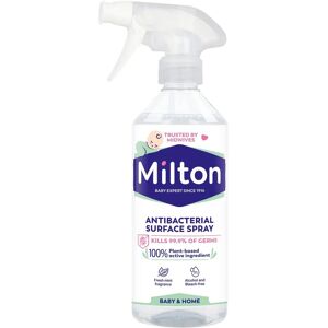 Milton Antibacterial Surface Spray - 500ml - Disinfects & Cleans Milton Antibacterial Surface Spray - 500ml - Disinfects & Cleans