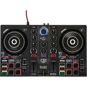 Hercules Inpulse 200 Contrôleur DJ - Apprenez à mixer avec des guides lumineux Hercules Inpulse 200 Contrôleur DJ - Apprenez à mixer avec des guides lumineux
