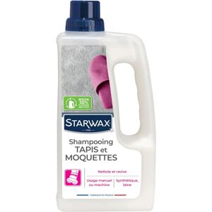 Shampooing raviveur pour tapis et moquettes - Starwax - Publicité Shampooing raviveur pour tapis et moquettes - Starwax - Publicité