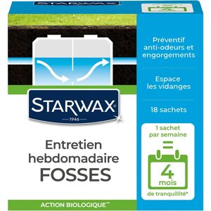 Manutenzione settimanale Starwax per fosse settiche - Manutenzione Fossa Settica Manutenzione settimanale Starwax per fosse settiche - Manutenzione Fossa Settica