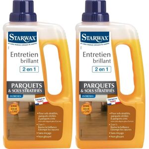 STARWAX Entretien Parquets et Sols - Brillant 2-en-1 - Publicité STARWAX Entretien Parquets et Sols - Brillant 2-en-1 - Publicité
