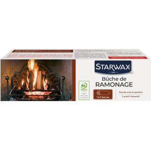 Starwax Chimney Cleaning Log - Effective soot removal Starwax Chimney Cleaning Log - Effective soot removal