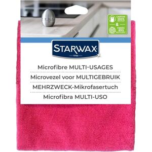 Chiffon microfibre haute densité Starwax pour surfaces multiples - Publicité Chiffon microfibre haute densité Starwax pour surfaces multiples - Publicité