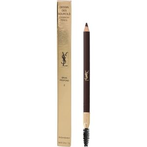 Yves Saint Laurent Mørk Brun Øjenbrynspencil - Make-up Yves Saint Laurent Mørk Brun Øjenbrynspencil - Make-up