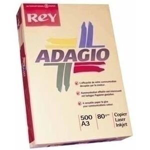 Rey Adagio A3 Papier 80 g/m² Rouge - Publicité Rey Adagio A3 Papier 80 g/m² Rouge - Publicité