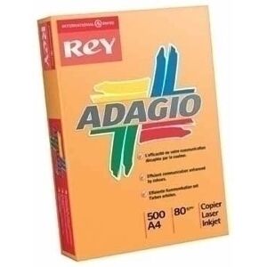 Rey Adagio A4 80 g/m² Jaune 500 feuilles Papier - Publicité Rey Adagio A4 80 g/m² Jaune 500 feuilles Papier - Publicité