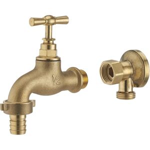 Kit de raccords mural QUICK PLOMBERIE avec valve réglable - Publicité Kit de raccords mural QUICK PLOMBERIE avec valve réglable - Publicité