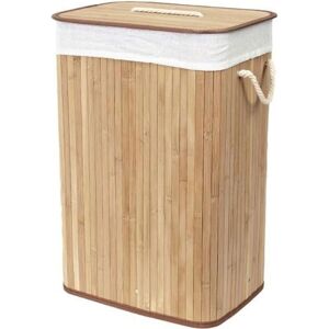 Cesto de ropa plegable en bambú de Compactor - Gran capacidad Cesto de ropa plegable en bambú de Compactor - Gran capacidad