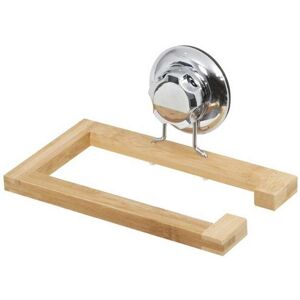 Compactor Bestlock - Portarrollos - Cromo y Bambú - 19.5x11.8cm Compactor Bestlock - Portarrollos - Cromo y Bambú - 19.5x11.8cm